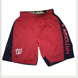 NEW NIke Washington Nationals Baseball Shorts